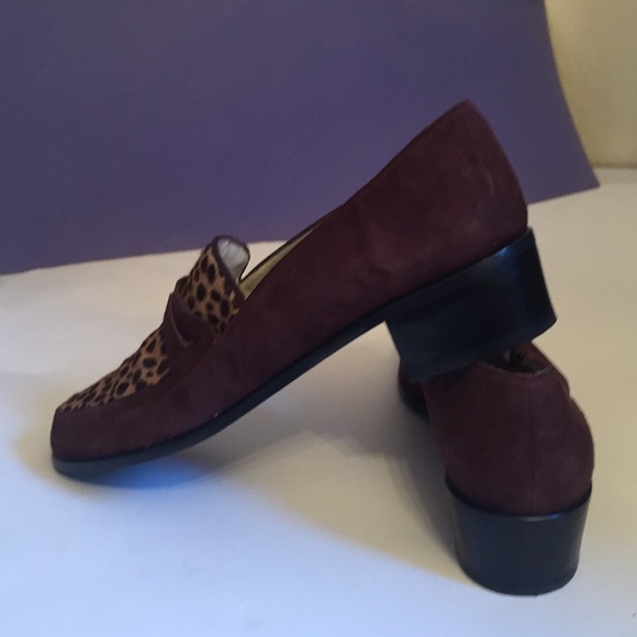 Clifford & wills leopard brown flats 8 New - Picture 4 of 5